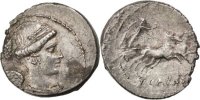 Denarius Coin, Carisia, Silver, Babelon:2 -