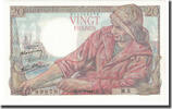 France 20 Francs Pêcheur, 1942-02-12, Fayette:13.1, KM:100a -