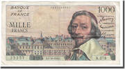 France 1000 Francs Richelieu, 1956-10-04, Fayette:42.22 -