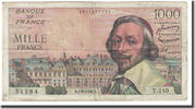 France 1000 Francs Richelieu, 1956-03-01, Fayette:42.19 -