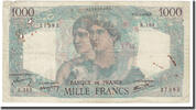 France 1000 Francs 1946-01-17, Fayette:41.10, KM:130a -