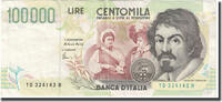 Italy 100,000 Lire Banknote, 1994-05-06, KM:117b -