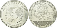 Spain 12 Euro Silver, KM:1195 -