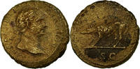 Quadrans Coin, Trajan, Roma, Copper, RIC:694 -
