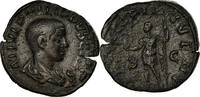 Sestertius Coin, Philip II, Rome, Copper, RIC:256a -