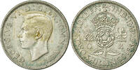 Great Britain Florin, Two Shillings 1945 Coin, George VI, Silver SS 99.99 元  ＋  41.42 元 运费