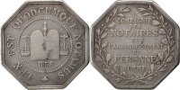 France Token Notary, Silver, Lerouge:326 -