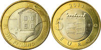 Finland 5 Euro Ostrobothnia, Bi-Metallic, KM:193 -