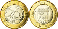 Finland 5 Euro Province de Häme, Bi-Metallic, KM:161 -