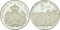 San Marino 5 Euro Proof, Silver, KM:501 -