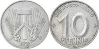 GERMAN-DEMOCRATIC REPUBLIC 10 Pfennig Coin, Berlin, Aluminum -