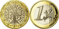 France Euro Proof, Bi-Metallic, KM:1413 -