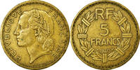 France 5 Francs Coin, Lavrillier, Aluminum-Bronze, KM:888a.1 -