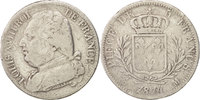 France 5 Francs Coin, Louis XVIII, Louis XVIII, Toulouse -