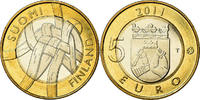 Finland 5 Euro Bi-Metallic, KM:159 -