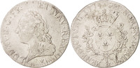 France Ecu Coin, Louis XV, Écu à la vieille tête, Aix -