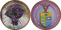 Somaliland Shilling Coin, Fleurs - Fleur chauve-souris -