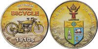 Somaliland 1/2 Shilling Coin, Motos - 100 ans - 1910, Stainless -