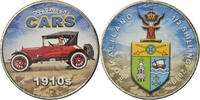 Somaliland 1/2 Shilling Coin, Automobiles - 100 ans - 1910 -
