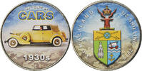 Somaliland 1/2 Shilling Coin, Automobiles - 100 ans - 1930 -