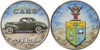 Somaliland 1/2 Shilling Coin, Automobiles - 100 ans - 1940 -