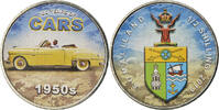 Somaliland 1/2 Shilling Coin, Automobiles - 100 ans - 1950 -