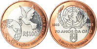 CABINDA 1.000 reais Coin, 70ème anniversaire de l'ONU -