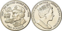 British Indian Ocean 2 Pounds Coin, 2ème guerre mondiale - Infanterie -