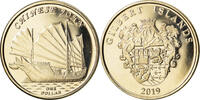 Great Britain Dollar Coin, Gilbert Islands - Jonque chinoise -
