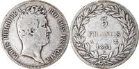 France 5 Francs Coin, Louis-Philippe, Paris, Silver -