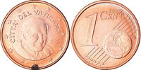 VATICAN CITY Euro Cent BU, Copper Plated Steel, KM:375 -