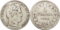 France 5 Francs Coin, Louis-Philippe, Lille, Silver -
