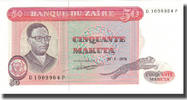 Zaire 50 Makuta Banknote, 1978-05-20, KM:16c -