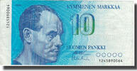 Finland 10 Markkaa Banknote, 1986, KM:113a -