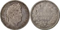France 5 Francs Coin, Louis-Philippe, Lille, Silver -