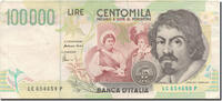 Italy 100,000 Lire Banknote, 1994-05-06, KM:117a -