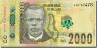 Malawi 200 Kwacha Banknote, 2000 Kwacha, 2016-01-01 -