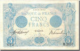 France 5 Francs Bleu, 1913-07-16, Fayette:2.19, KM:70 -