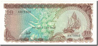 Maldives 10 Rufiyaa Banknote, 1983-10-07, KM:11a -