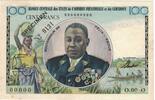 Central African States 100 Francs Banknote, Specimen, KM:1s UNZ- 5,095.62 元  ＋  41.42 元 运费