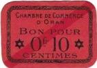 Algeria 10 Centimes Banknote -