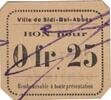 Algeria 25 Centimes Banknote, Undated (1916-18) -