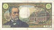 France 5 Francs Pasteur, F.112, Fayette:61.11, KM:146b -