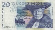 Sweden 20 Kronor Banknote, KM:61a -