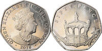 Isle of Man 50 Pence Coin, The Coronation Coach, Cupro-nickel -
