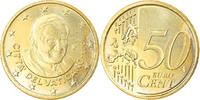 VATICAN CITY 50 Euro Cent Rome, Brass, KM:387 -