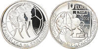 San Marino 10 Euro Two soccer players, Rome, BE, Silver -