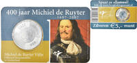 Netherlands 5 Euro Utrecht, FDC, Silver, KM:267 -