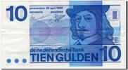 Netherlands 10 Gulden Banknote -