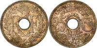 France 25 Centimes Coin, Lindauer, Nickel-Bronze, KM:867b -